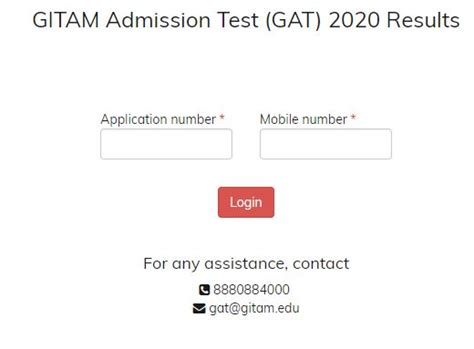 gitam gat 2022 results.